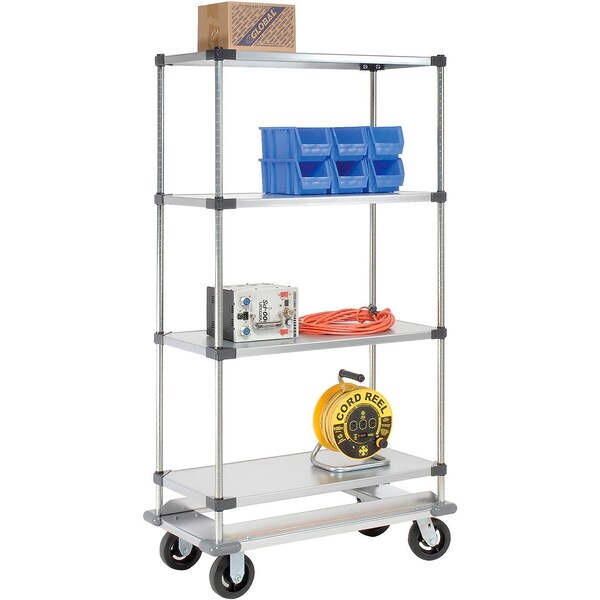 Nexel General Purpose Truck, Steel, 36 in L, 18 in W, 70 in H 241992 - main